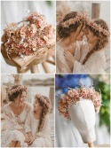 Symmetrical wreaths - mother + daughter