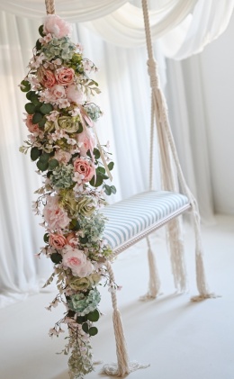 Girlanda kwiatowa - 160 cm