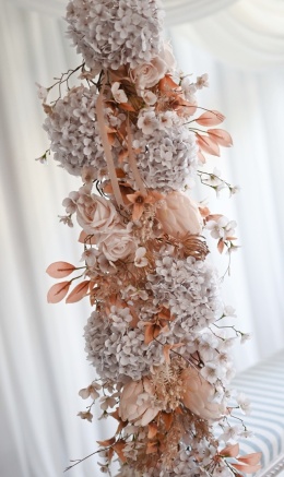 Girlanda kwiatowa - 160 cm