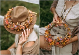 Set - Wreath + Hat