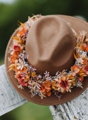 Zestaw - Wianek + Kapelusz