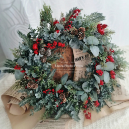 Symmetrical Christmas wreath - 50 cm