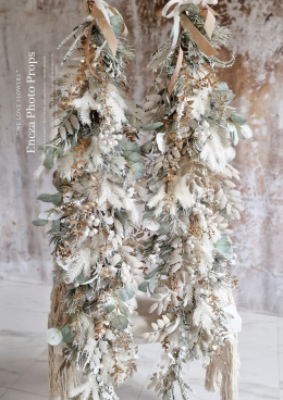 Ensemble guirlande - 2x120 cm + wreaths
