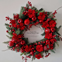 Symmetrical Christmas wreath - 40 cm