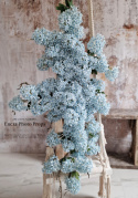 Gałąż hortensji - BABY BLUE - 160 cm