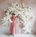 Hydrangea branch - IVORY - 160 cm